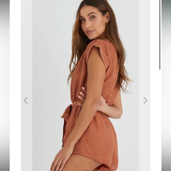 Anthropologie Romper - linen - Picture 6 of 7